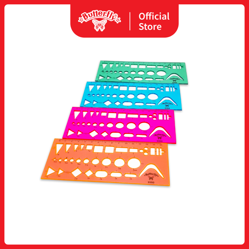 

Butterfly Penggaris Cetakan / BT-9350