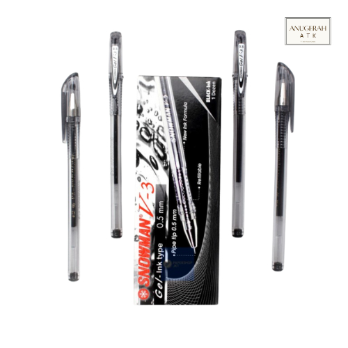 

Pulpen Gel Snowman V3 0.5 mm