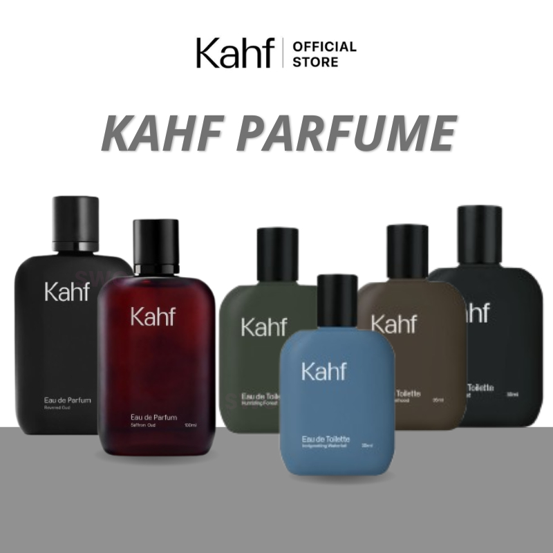 KAHF Eau de Toilette & Eau de Parfum | Parfum Laki-laki | Revered Oud | True Brotherhood | Man