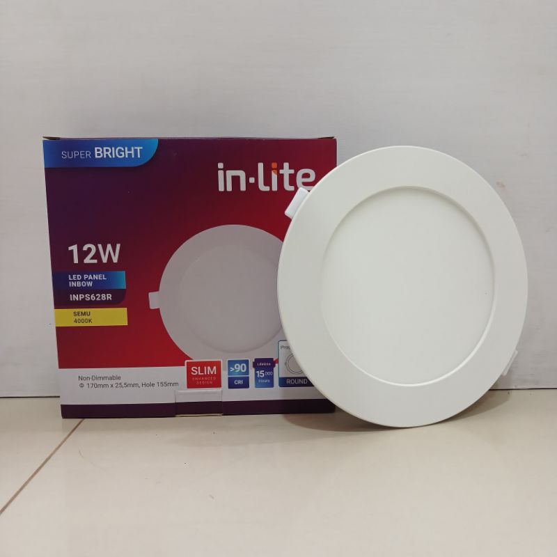 DOWNLIGHT INLITE INBOW 12W 4000K INPS628R