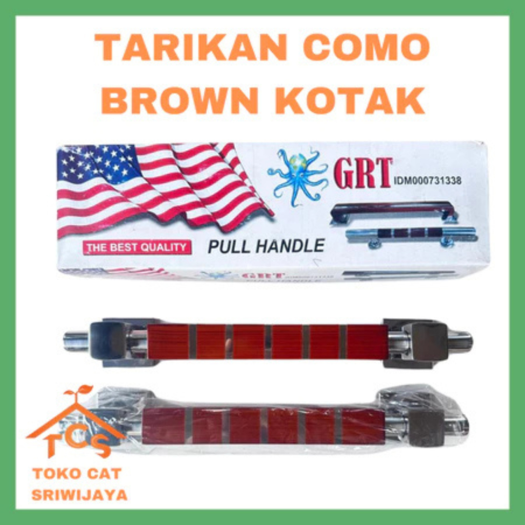 TARIKAN PEGANGAN PINTU BULAT RUMAH MINIMALIS WARNA COKLAT