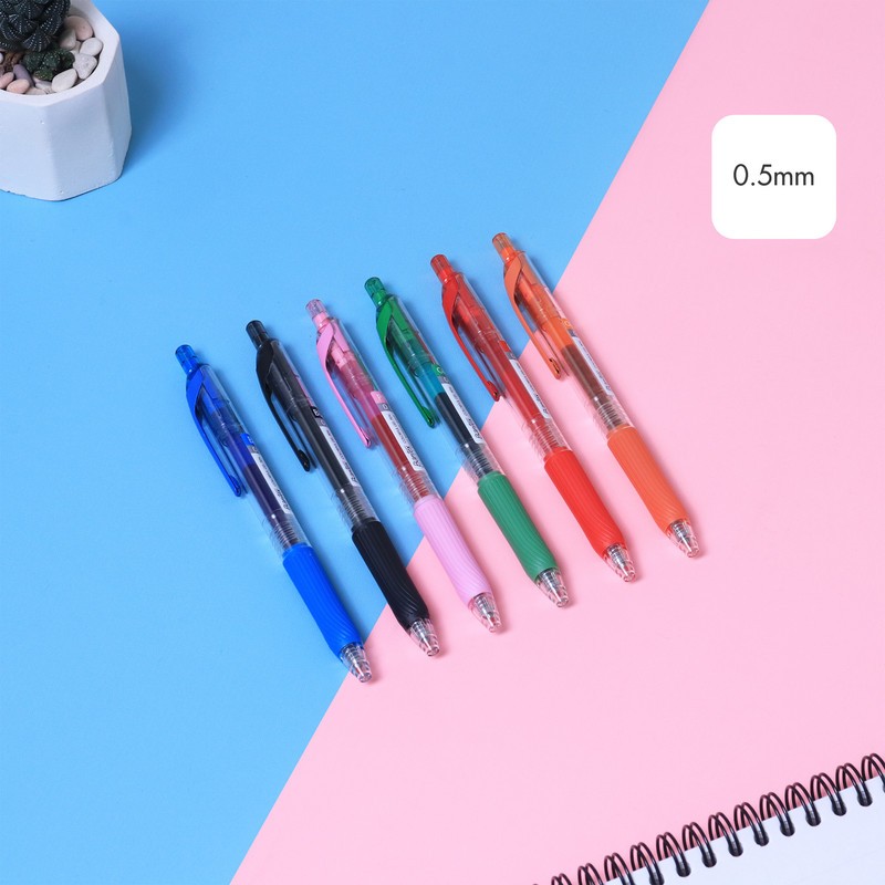 

[ONE's Stationery] Bantex Pulpen Gel Warna / Colorful Gel Pen 0.5 mm Berbagai Warna BG1113