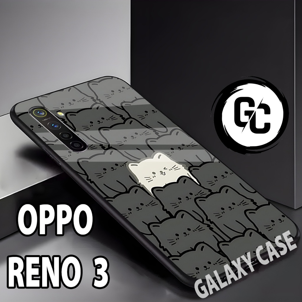 Case OPPO RENO 3/GC18/motif gambar COUPLE/softcase OPPO RENO 3/glitter/glossy/casing/kesing