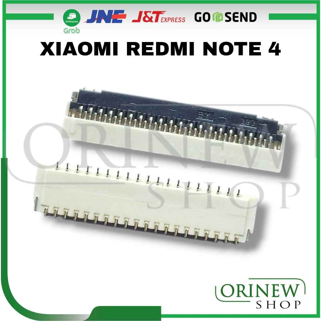Konektor Lcd Xiaomi Redmi Note 4 Soket Di Mesin Connector Fpc