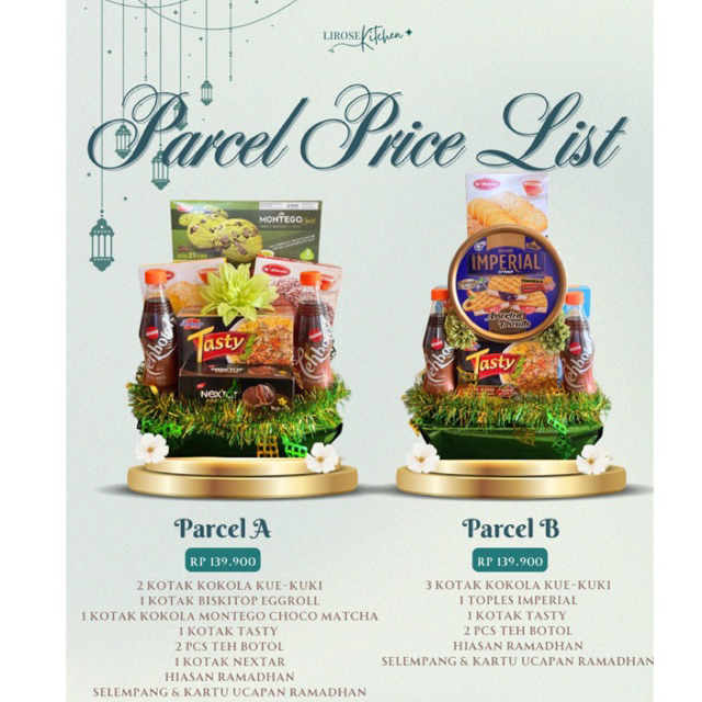 

Parcel Hampers Lebaran Idul Adha Idul Fitri Ulang Tahun Anniversary by Lirose Kitchen
