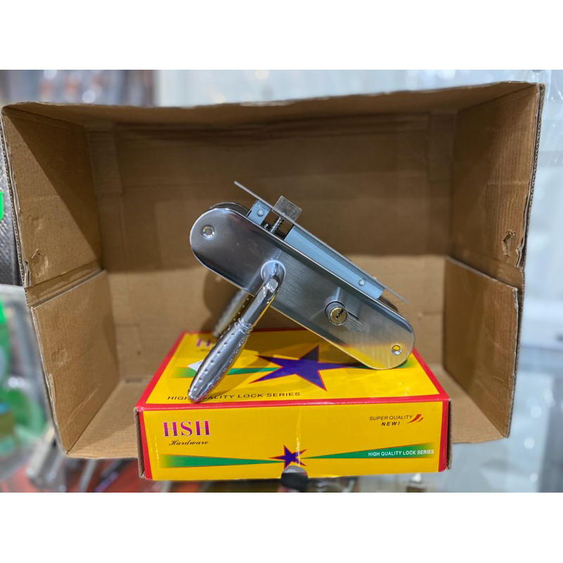 Kunci pintu Tanggung HSH BABET B202 SN/CP