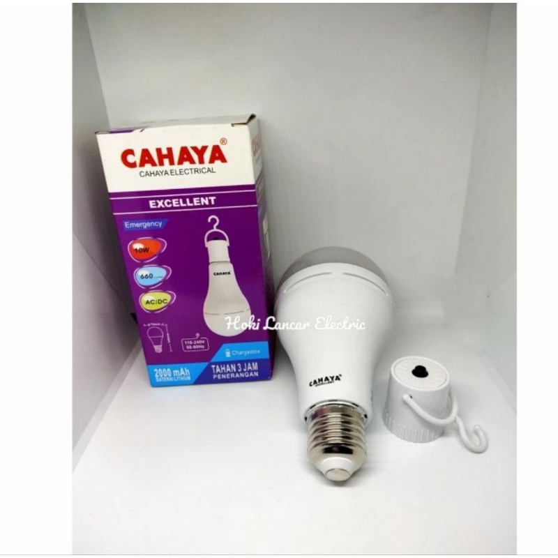 CAHAYA Lampu emergency LED ) magic lampu LED 10 watt