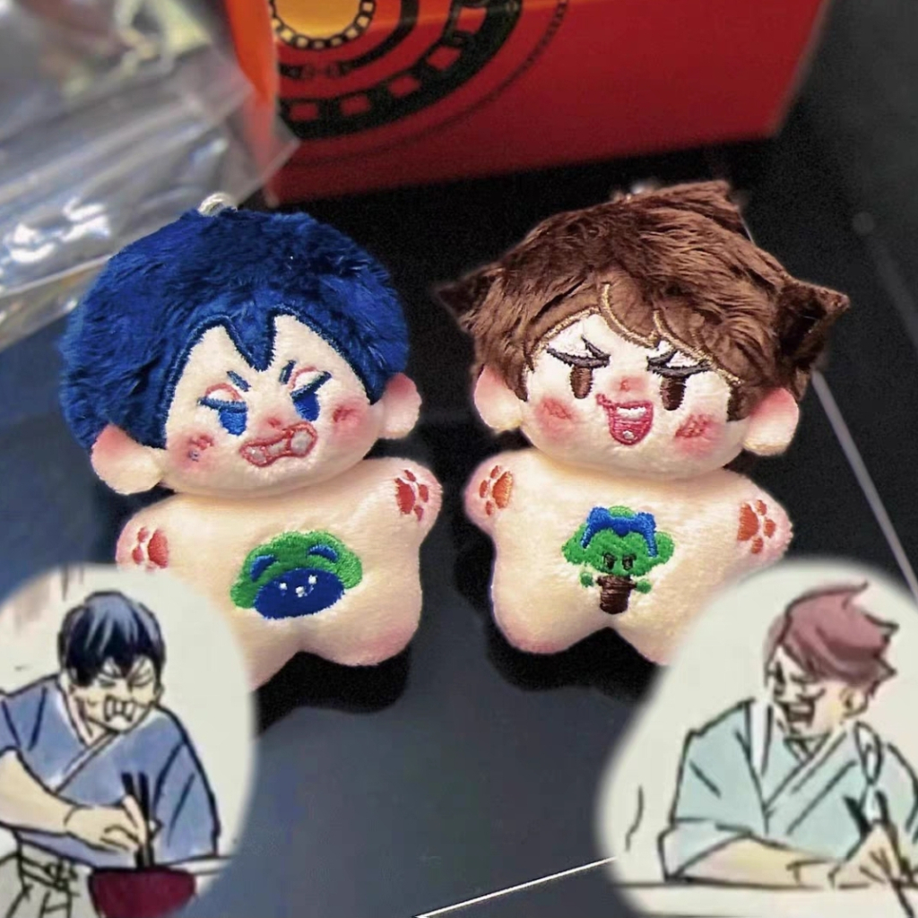 [READY STOCK] doll oikawa & kageyama haikyuu boneka oikawa tooru & tobio kageyama cotton doll 5cm