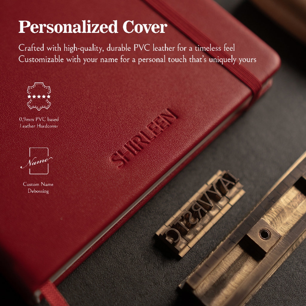 

H7Y Scribblebook Pro Lined - Notebook Kulit Sintetis Premium