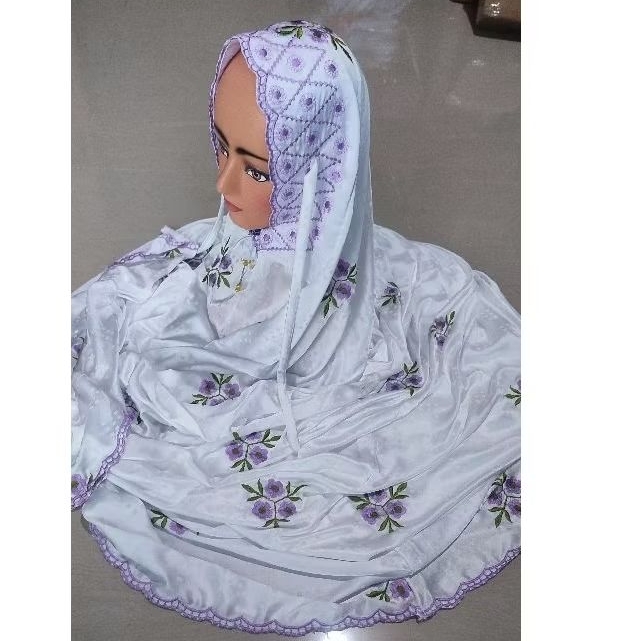 Mukena Sutra blitz bordir terusan