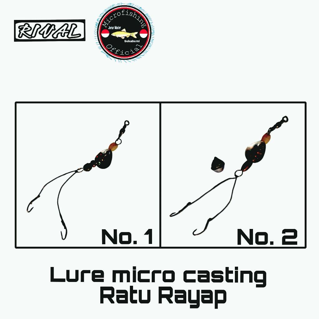 Lure Micro casting ( rayap ratu )