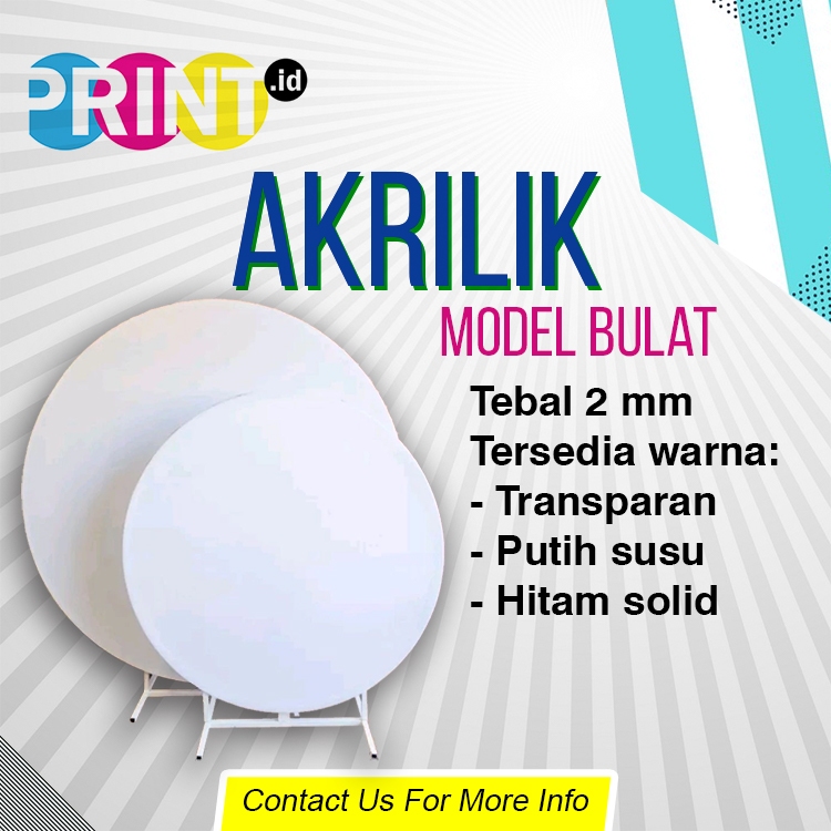 

AKRILIK 2MM MODEL BULAT
