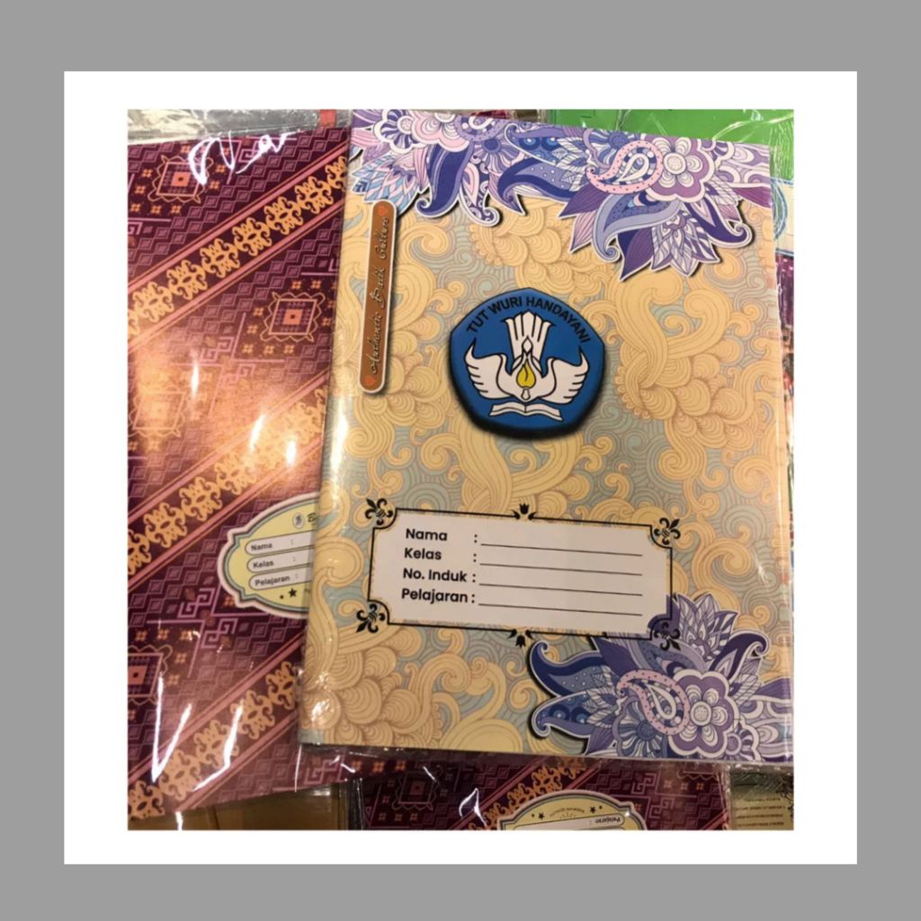 

Sampul Buku Boxy Batik / Sampul Buku Boxy Fancy / Sampul Plastik Boxy