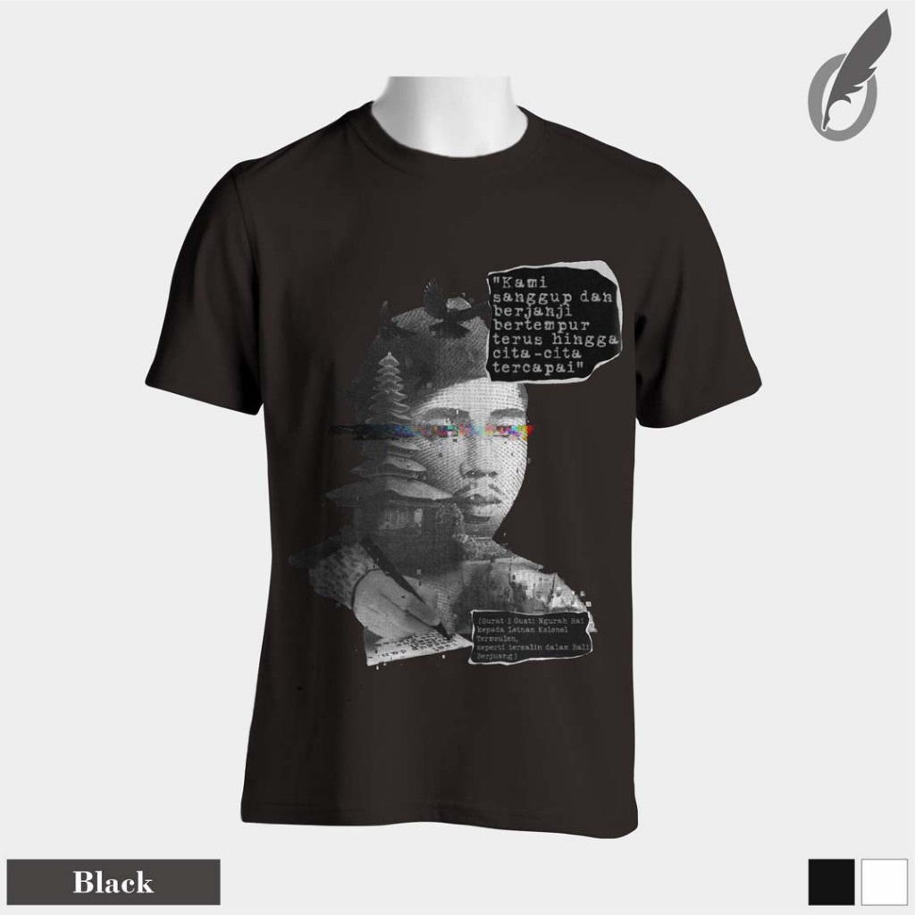 Sociopath T-Shirt I Gusti Ngurah Rai Berjanji Bertempur - Kaos Unisex
