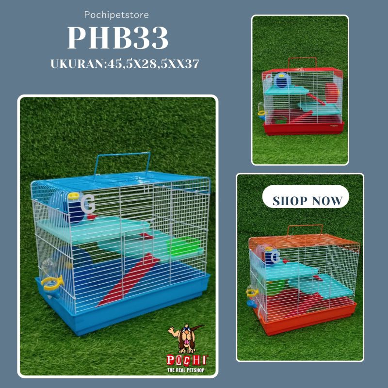 KANDANG HAMSTER PH635 / kandang hamster/ kandang tingkat / kandang hamster / kandang diskon