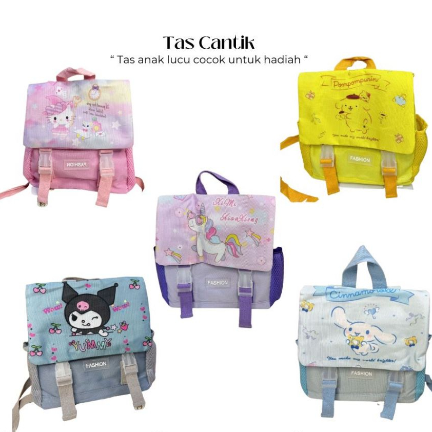 tas sanrio premium/ransel sanrio anak/tas sanrio  lucu/tas sekolah anak/tas cinnamonroll/tas kuromi/