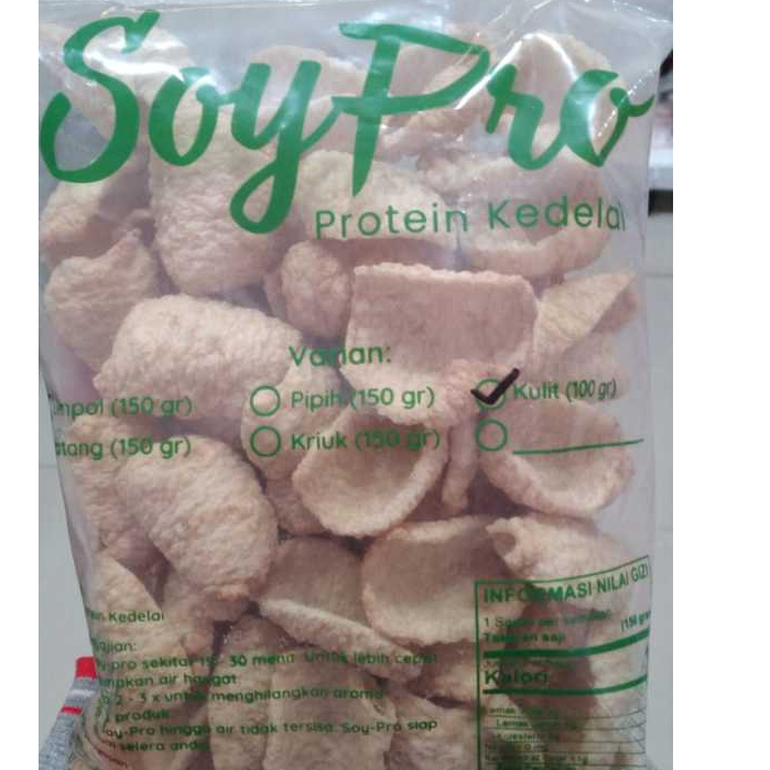 SOY PRO KULIT 100GR/SOY PROTEIN KEDELAI