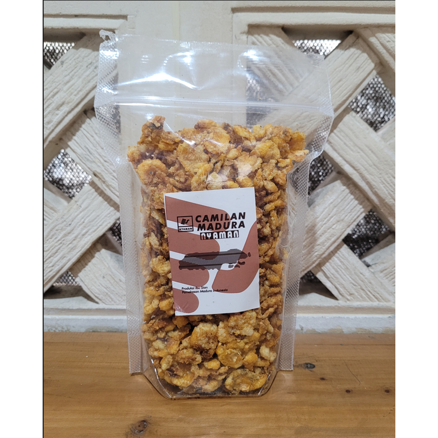 

TERLARIS JAGUNG GEPENG DAN PEDAS MANIS KHAS MADURA (Makanan Khas Pamekasan Snack Enak Cemilan Sehat Oleh Oleh Indonesia)