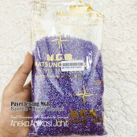 50 GRAM PAYET JEPANG MGB BAMBU 544/2 UNGU GRADASI