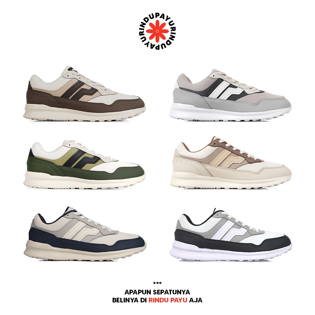 PIERO JOGGER DASH - Sepatu Sneakers Casual Sport Original