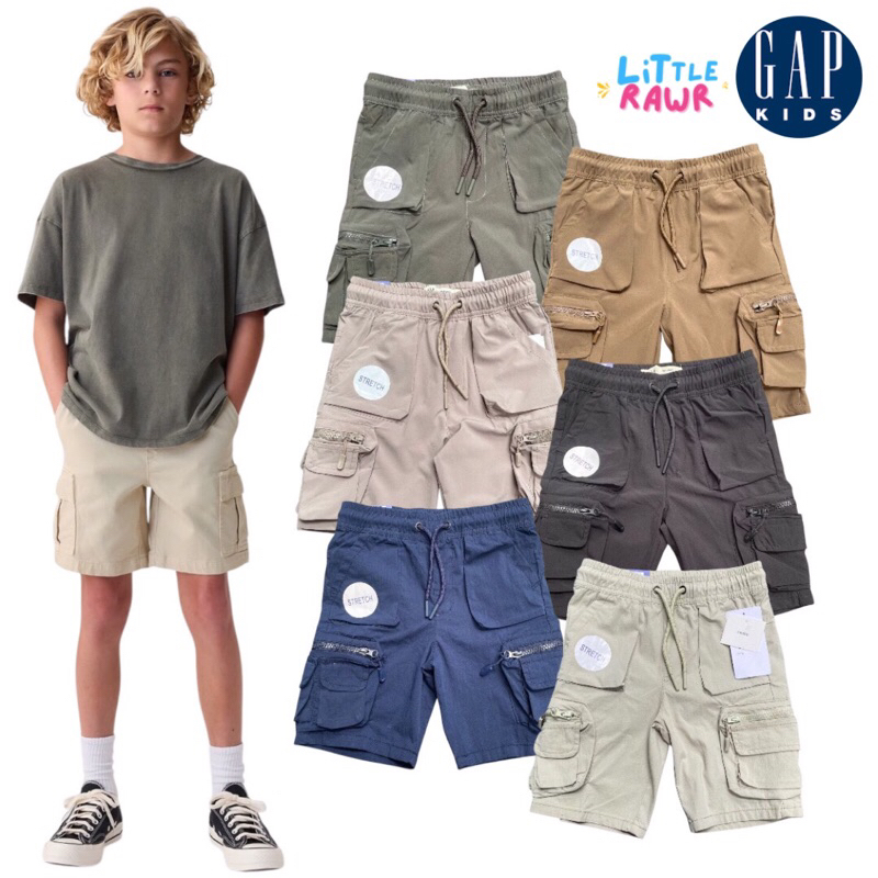 Celana Cargo Pendek Anak Laki Laki Gap