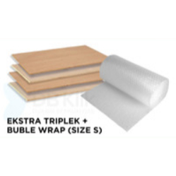 

Extra Pengemasan (Doube Bubble Wrap + Triplek 4 mm)