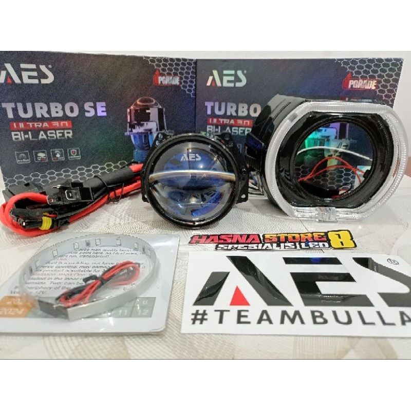 PAKETAN BILED AES TURBO SE ULTRA BI-LASER 3 INCH