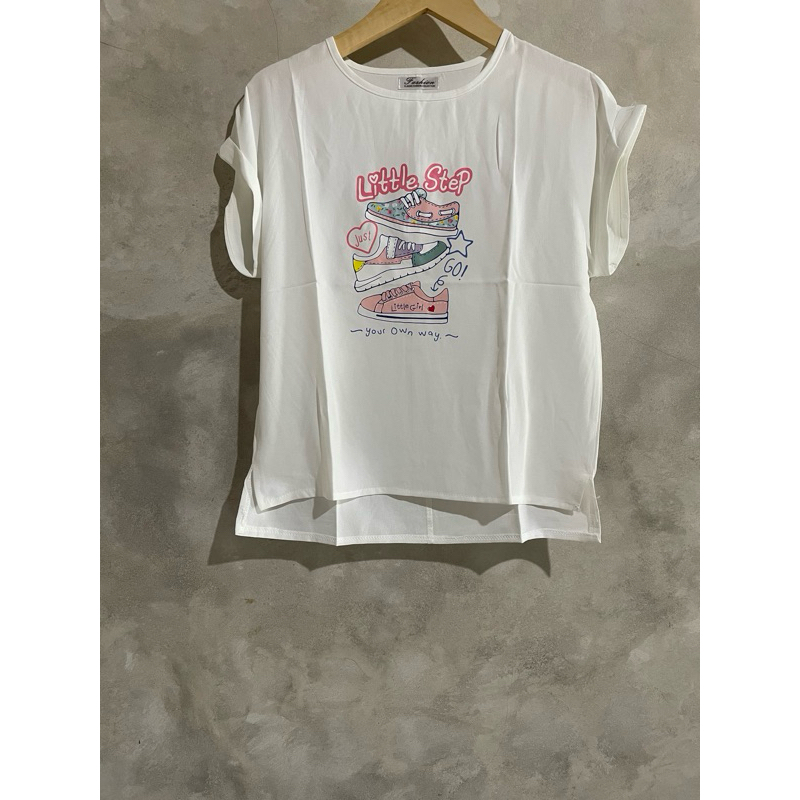 kaos putih / kaos putih lengan panjang / kaos lengan panjang / kaos polos murah / kaos murah / kaos 