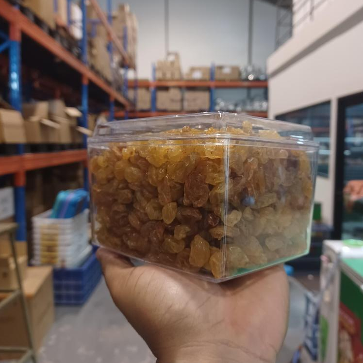 

Kismis Golden Raisin Asam Manis Toples 700gr