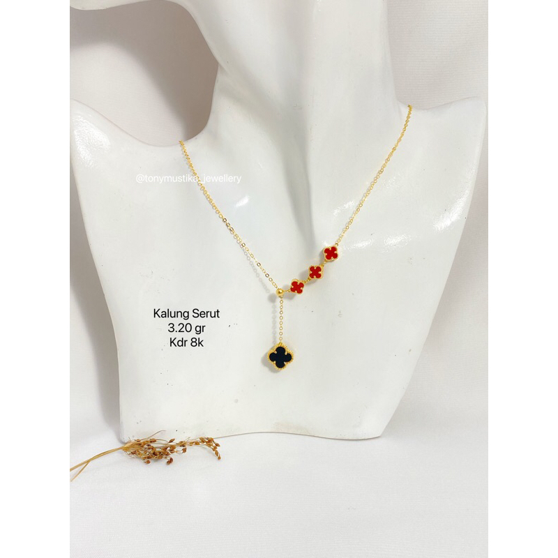 Kalung Emas Serut Model Gold 8K