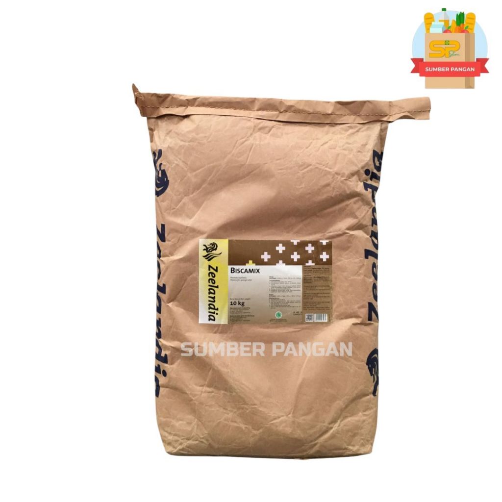

Zeelandia Biscamix 10kg / Tepung Premiks Instan Siap Pakai untuk Kue Bolu / Tepung Premiks Coklat 10 kg