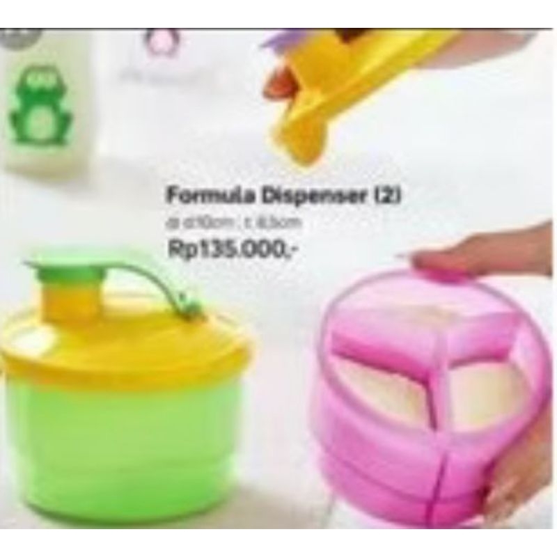 Tempat Susu Formula Anak | Formula Dispenser Tupperware