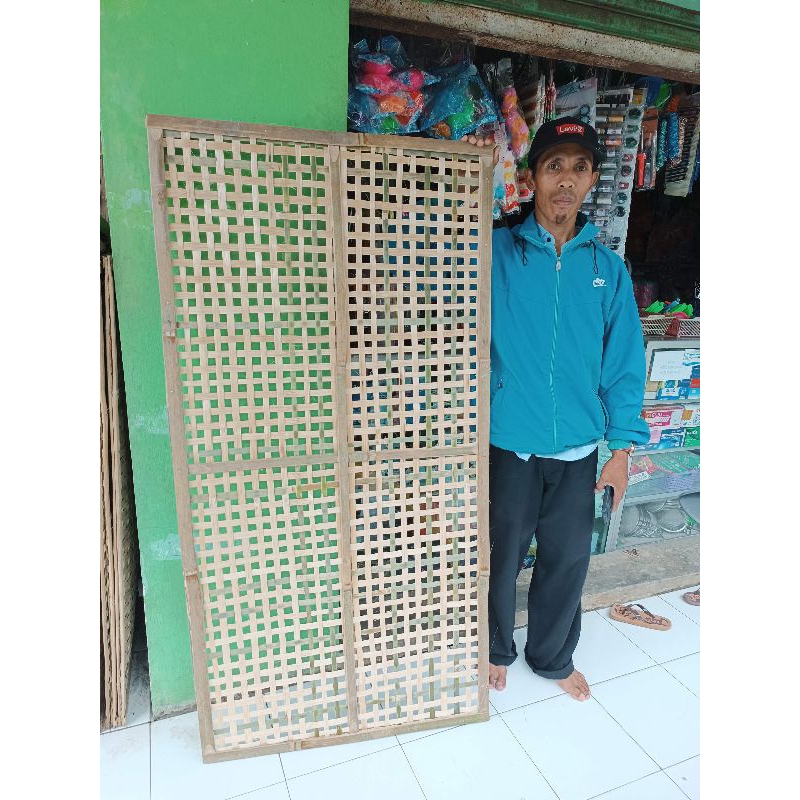 nampan jemuran 75x150 nampan bambu/sasag jemuran bambu