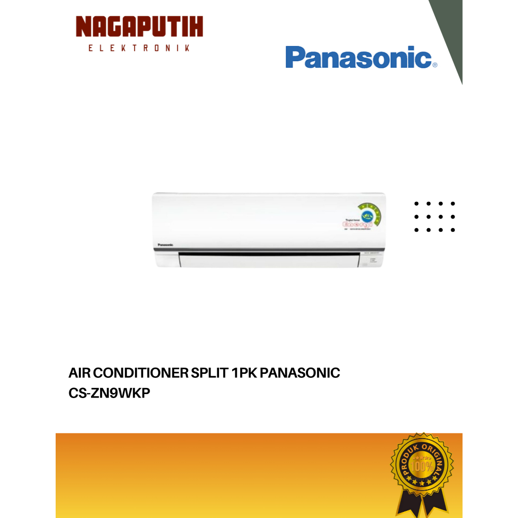 AC PANASONIC SPLIT 1 PK CS-ZN9WKP STANDARD