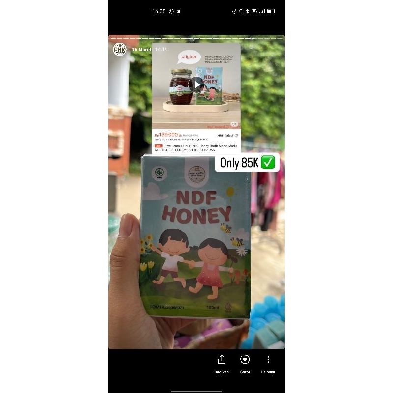 

NDF HONEY MADUori