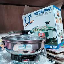 Panci Listrik Q2 8022 Multi Fungsi Serbaguna heating bowl
