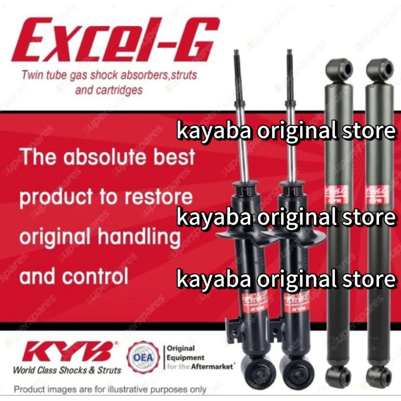 SHOCKBREAKER DEPAN BELAKANG TRITON PAJERO MERK KAYABA EXEL-G ORIGINAL