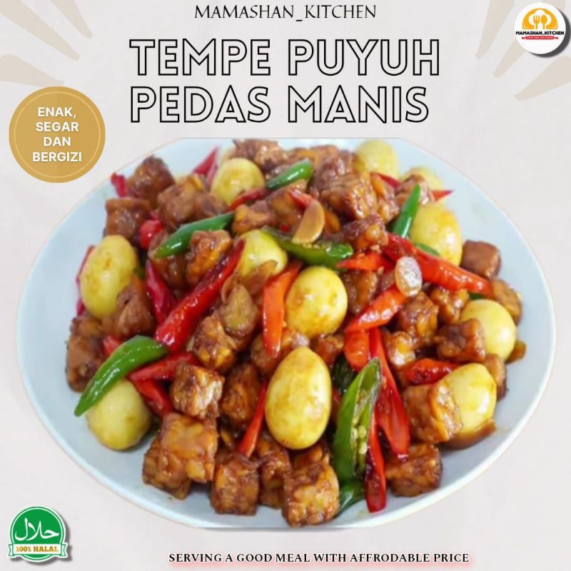

MENU FAMILY..!! "TEMPE PUYUH PEDAS MANIS
