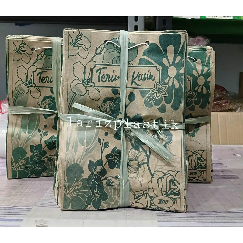 

Tas Kertas Snack Kakak Kecil Per Ikat isi 50 pcs