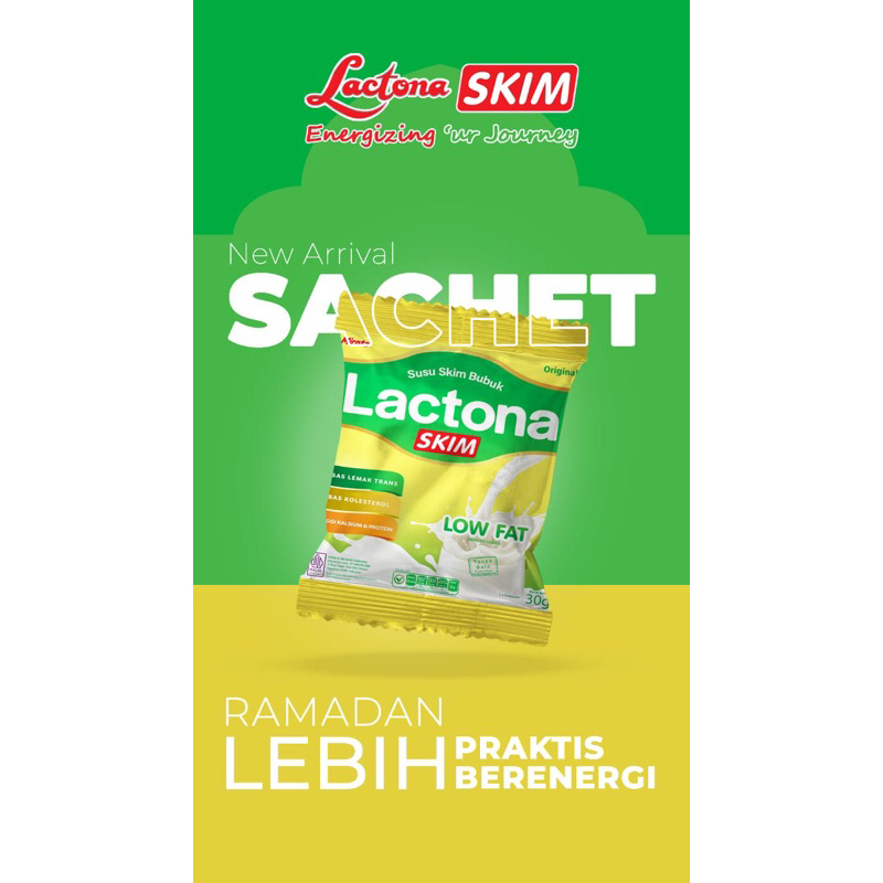 

LACTONA SKIM SACHET 30 gram [NEW]