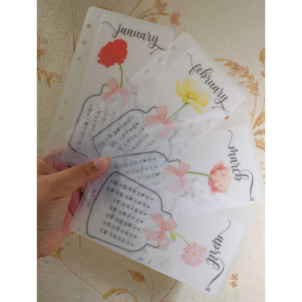 

PAKET MONTHLY SAVING PRETTY JAR & FLOWER MATTE AMPLOP