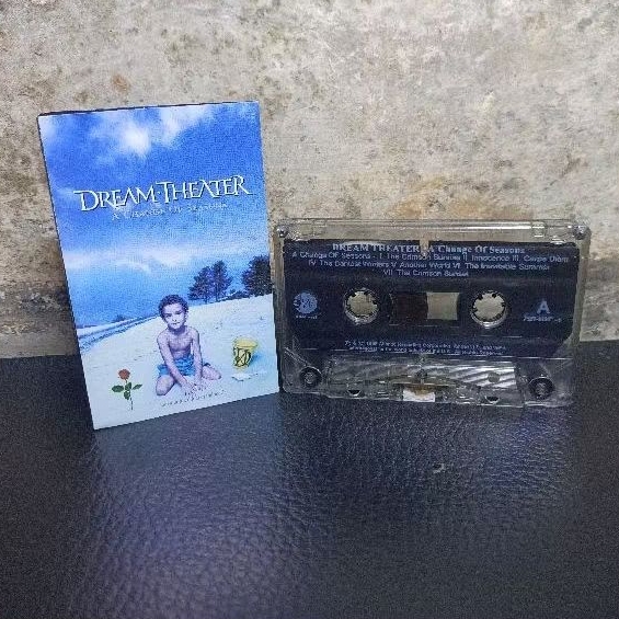 kaset pita dream theater VGC original