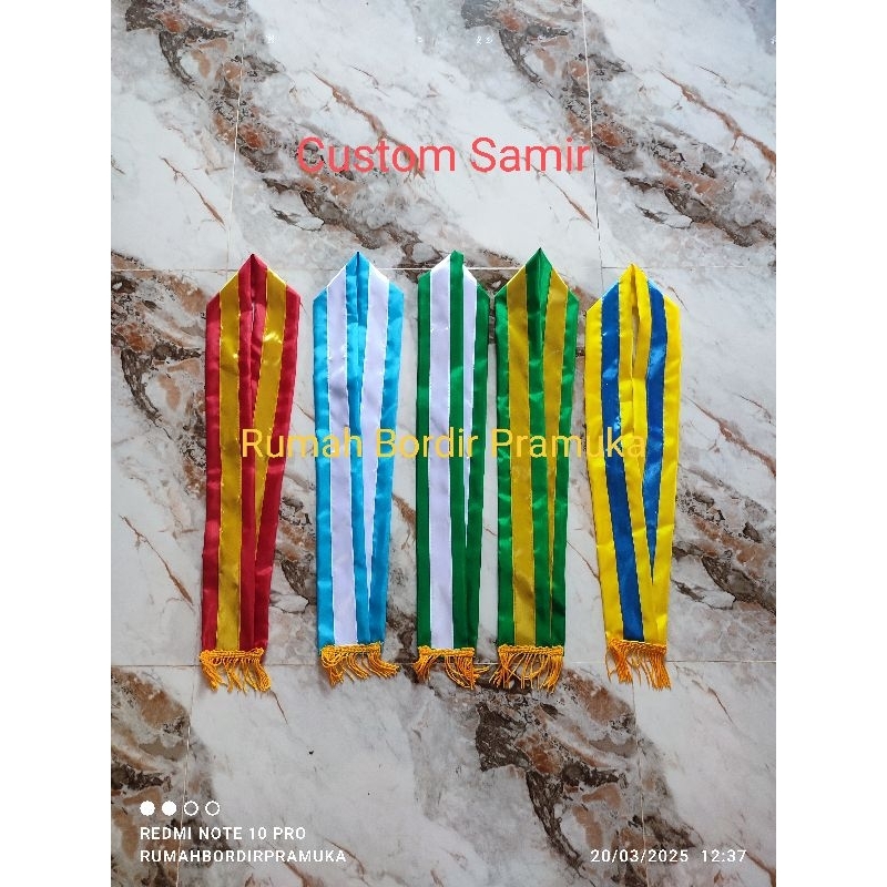 SAMIR WISUDA CUSTOM SAMIR WISUDA BAHAN POLIESTER BIJIAN