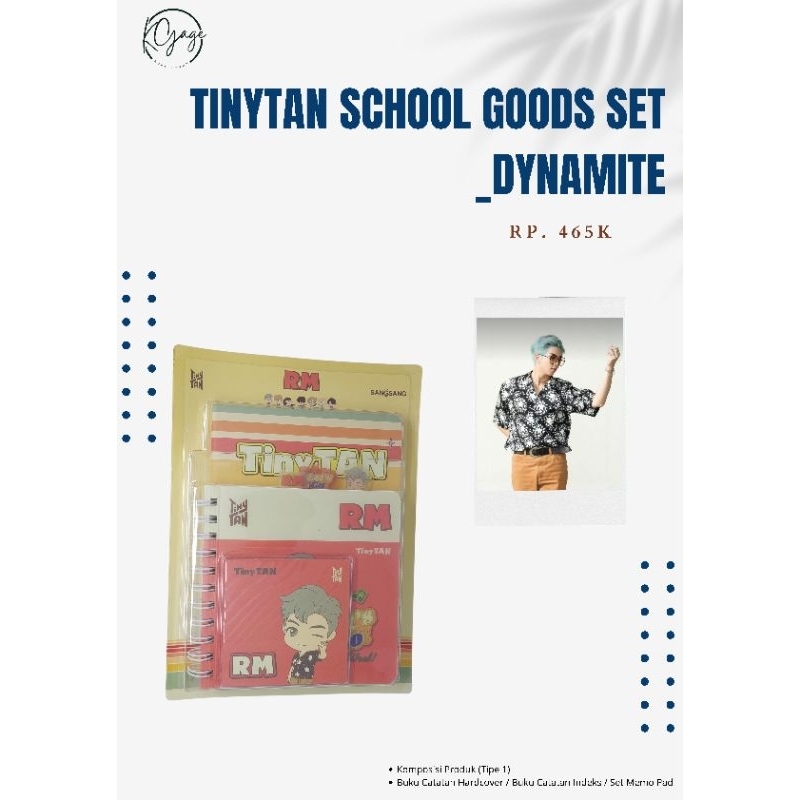Tiny Tan School Goods Set_Dynamite