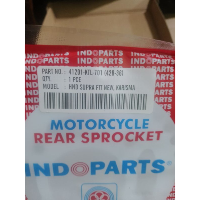 gear set gigi tarik komplet supra fit new indoparts