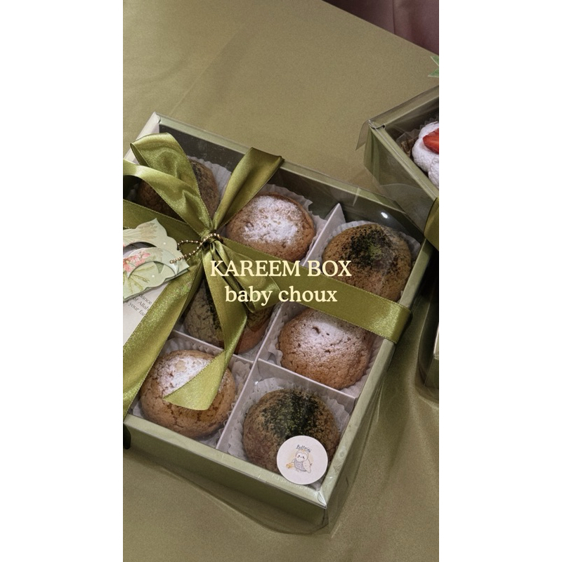 

[ HAMPERS LEBARAN ] Kareem Box Baby Choux