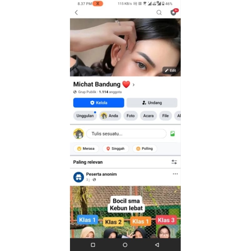 Jual grup Facebook Termurah