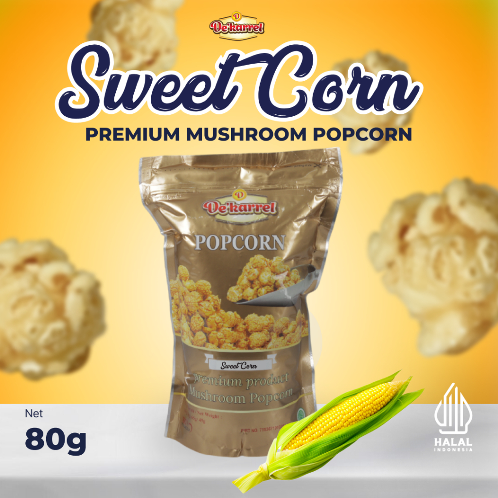 

Dekarrel Popcorn Sweet Corn Mush Aluminium Bag