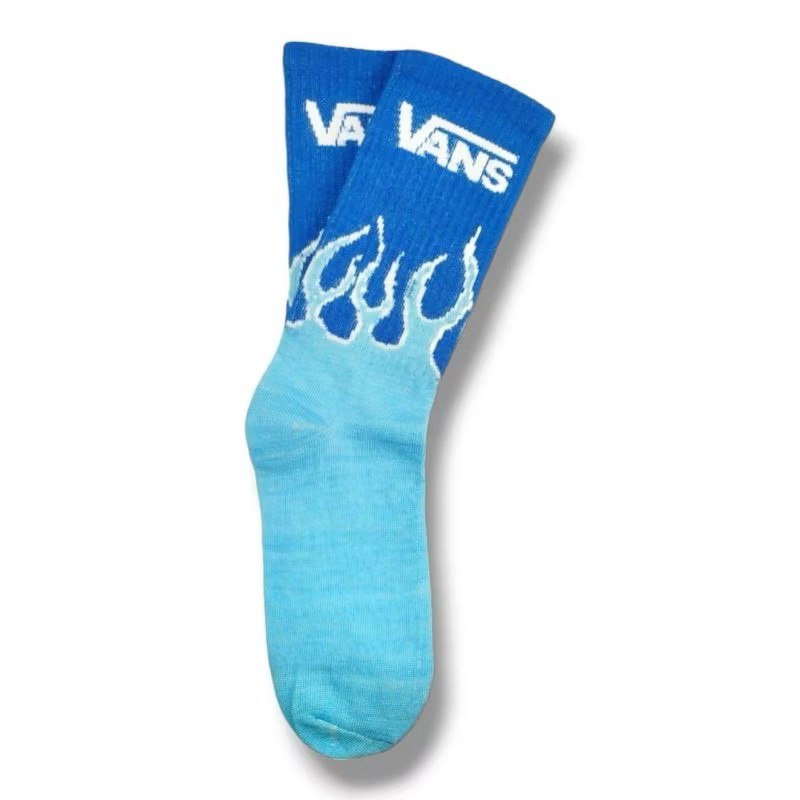 Kaos kaki Oldschool Skate Motif Vans Api Biru - The Athena
