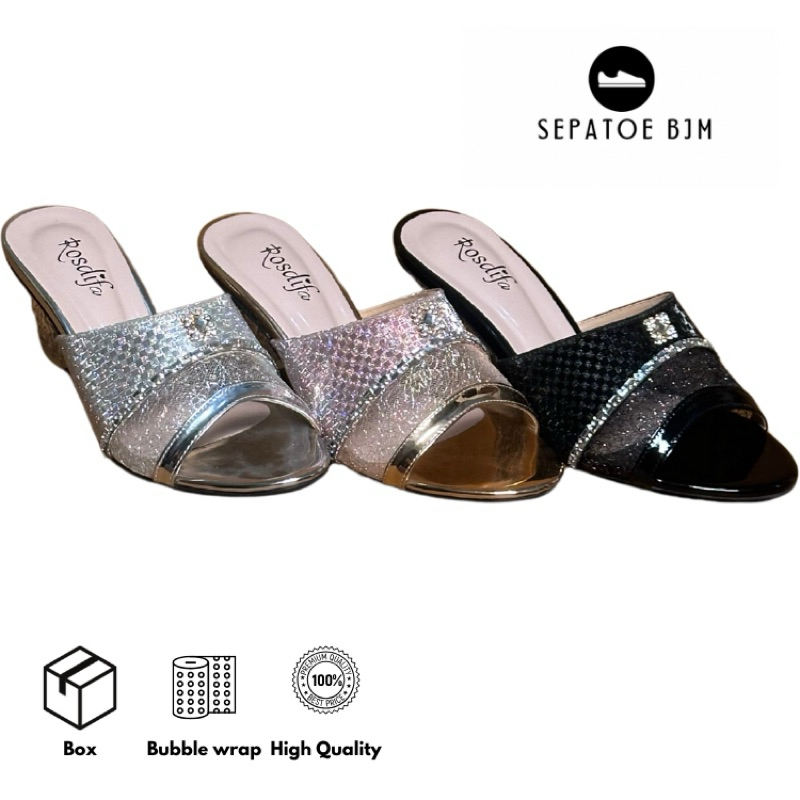 ROSDIFA- ADR 5022 | Selop wanita || Selop pesta || Selop Kondangan || Heels cewek|| Heels Kondanga